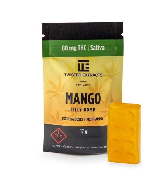 Twisted Extract Mango gummy