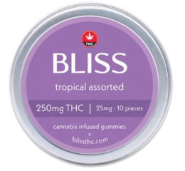 Buy Tropical Assorted Gummies - 250mg
